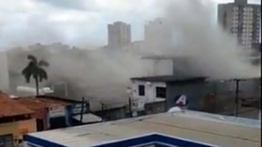VIDEO: ¡Tragedia en Brasil! Explota planta de oxígeno; se reportan cuatro lesionados
