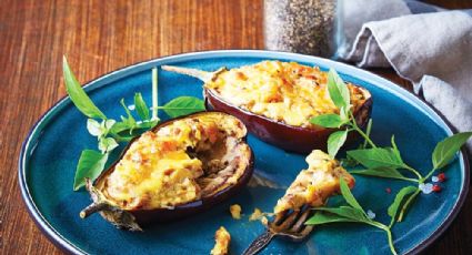 Estas berenjenas rellenas serán una locura de sabor en tu paladar