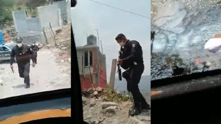 (VIDEO) "Nos están apuntando con armas": Denuncian presunto abuso policial en Ecatepec