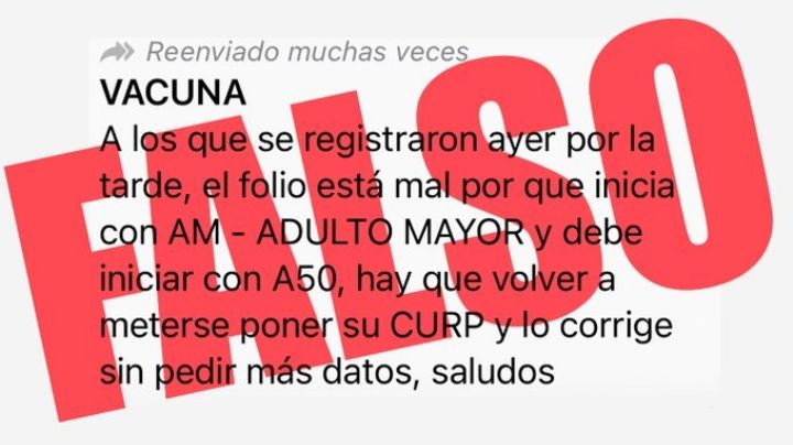 López-Gatell aclara supuesto error en el portal 'Mi Vacuna'; folios se deben actualizar