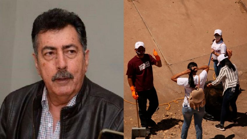 Campañas en Cajeme avanzan; Lamarque sigue ausente y manda a sus jóvenes a limpiar