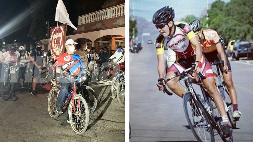 Con manifestación, ciclistas de Cajeme piden alto a la violencia y recuerdan a Isaac Salomón