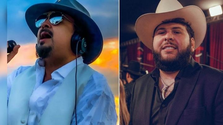 ¡De no creerse! Pepe Aguilar y 'El Fantasma' fueron captados juntos ¿y graban un narcocorrido?