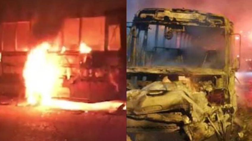 'Empalmazo': Guardia Nacional se enfrenta a comando armado en Sonora; incendian camión y tienda