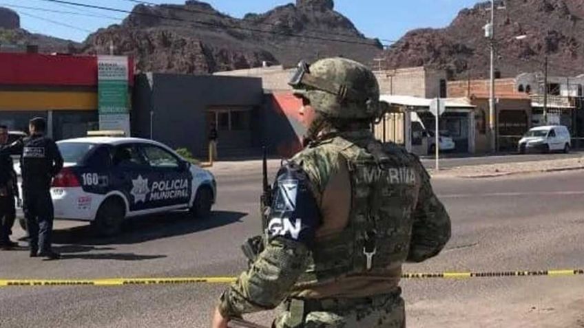 Comando armado abandona camioneta tras enfrentamiento con Guardia Nacional en Empalme, Sonora