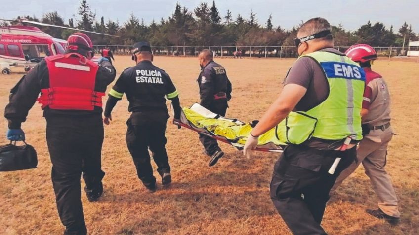 Edomex: Ladrón de casas es atrapado; lo golpean, lo bañan en alcohol y le prenden fuego