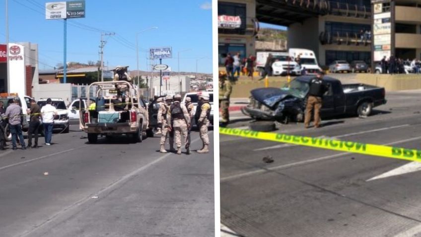 VIDEO: Brutal enfrentamiento entre militares y sicarios desata terror en Nogales; hay 4 heridos