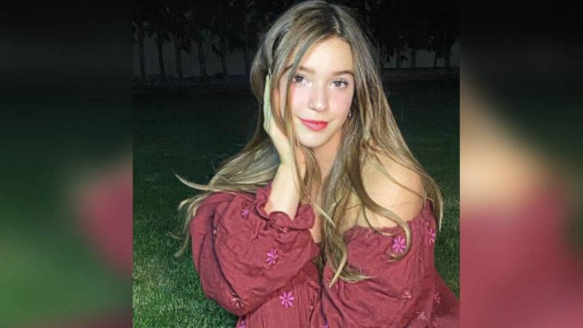 Mía Rubín, hija de Andrea Legarreta, inquieta en redes al modelar coqueto vestido negro