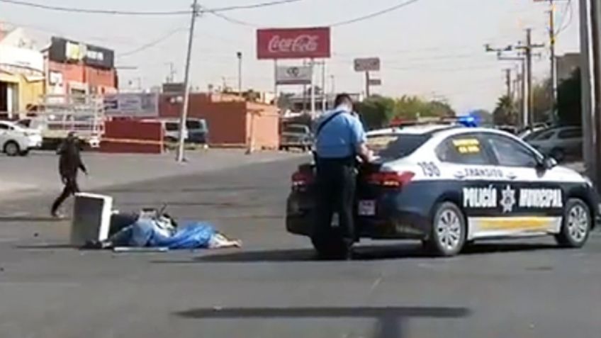 Trágico accidente: Camioneta se pasa semáforo en rojo y mata a repartidor en Ciudad Obregón