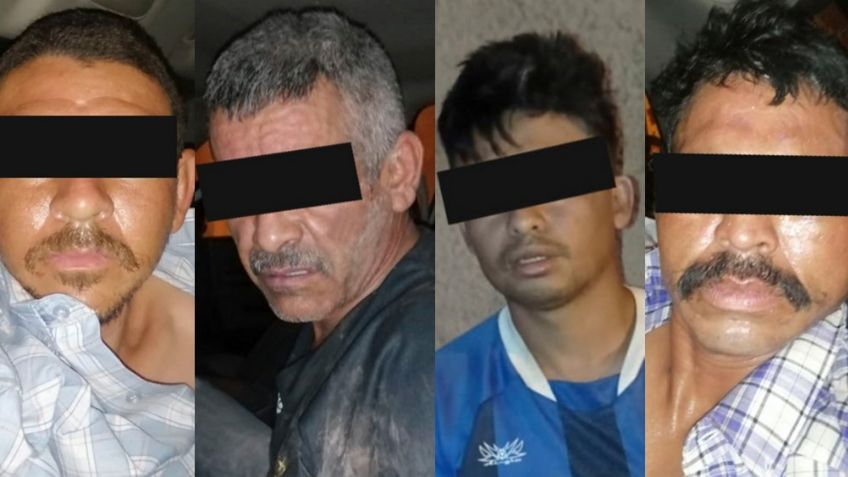Identifican a los cuatro sicarios capturados tras violento enfrentamiento en Empalme