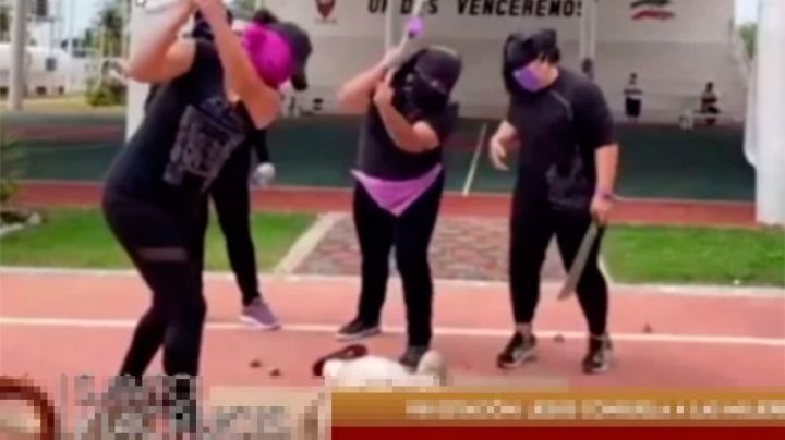 VIDEO: Representación del Viacrucis en iglesia de México critica a feministas y desata polémica