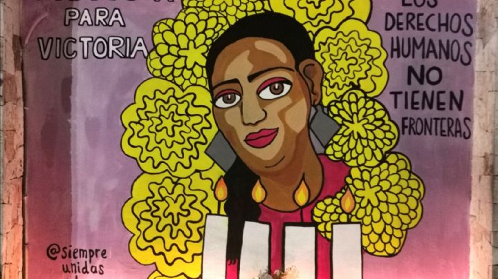 ¡Indignante! Destruyen mural en memoria de Victoria Salazar, migrante asesinada en Tulum