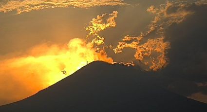 Con un sismo y 98 exhalaciones, volcán Popocatépetl cierra la semana y sigue en amarillo fase 2