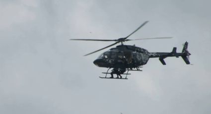 NL: Grupo armado ataca a helicóptero de Fuerza Civil; piloto resulta lesionado