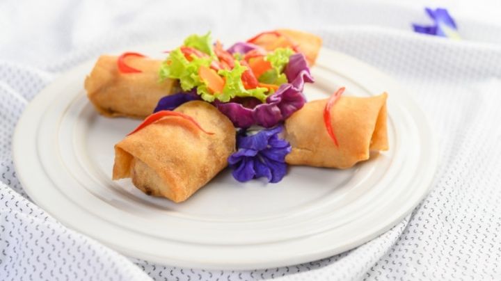 Lleva la comida china hasta la puerta de tu casa con estos rollitos primavera exprés