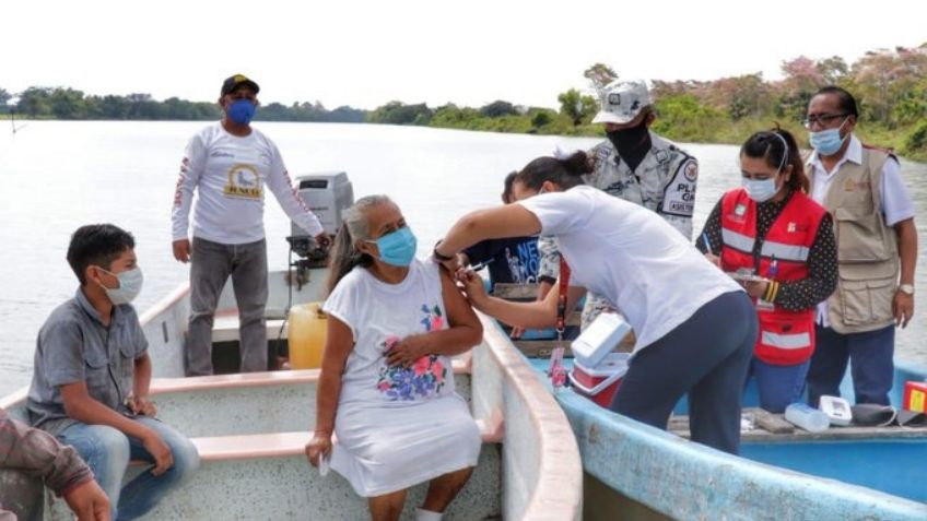 AMLO se muestra confiado tras avance de vacunación contra Covid-19 para adultos mayores