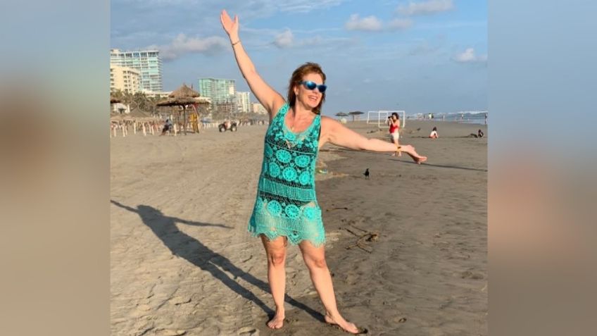 Érika Buenfil deleita a todo Instagram con su belleza en divino vestido floreado