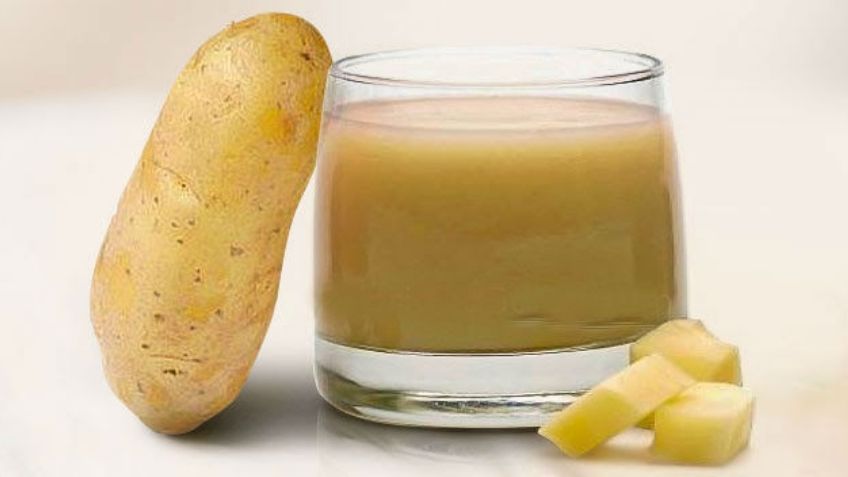 Combate la gastritis de forma natural con este saludable jugo de papa