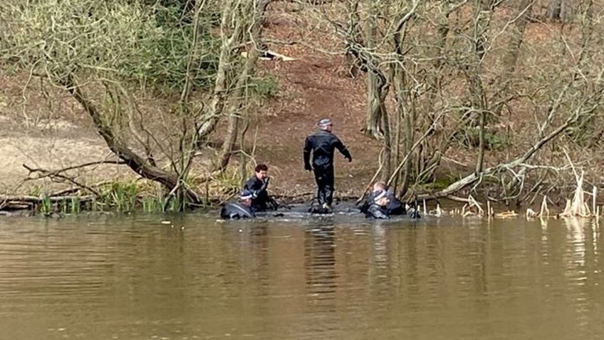 Encuentran cadáver dentro de un estanque mientras buscaban a un joven desaparecido