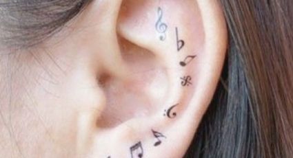 Expresa tu personalidad con estos tatuajes para mujeres en las orejas