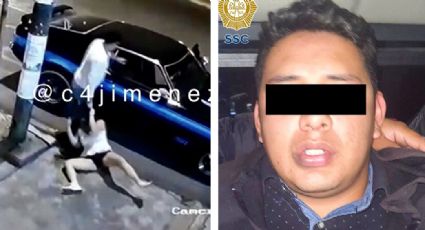 Cae Luis David, sujeto que golpeó, ahorcó y arrastró a mujer en calles de la Ciudad de México