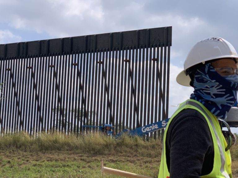 Joe Biden continuaría con la construcción del muro de Trump