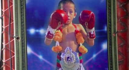 Golpeando la pobreza: 'Tata', el niño de 9 años que boxea para mantener a su familia