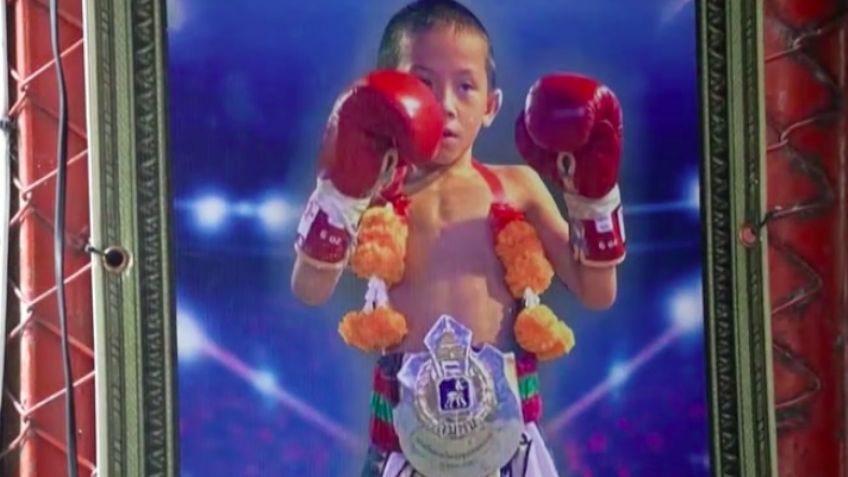 Golpeando la pobreza: 'Tata', el niño de 9 años que boxea para mantener a su familia