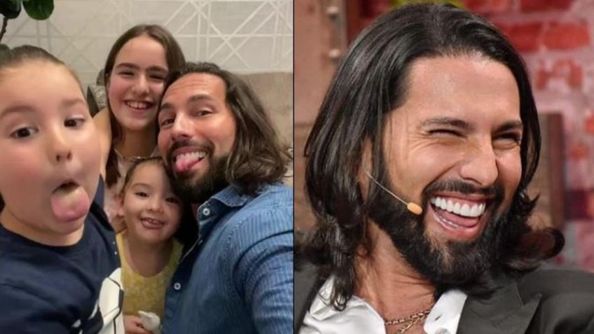¡Épico momento! Poncho De Nigris se reúne con todos sus hijos y comparte FOTO en Instagram