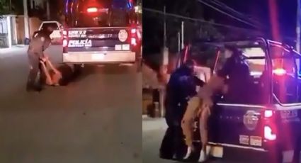 VIDEO: Indigna el uso excesivo de violencia por parte de la Policía nuevamente en Tulum