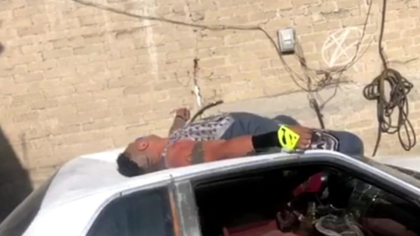 VIDEO: Arrojan a luchador mexicano desde azotea; sus piernas atraviesan un parabrisas
