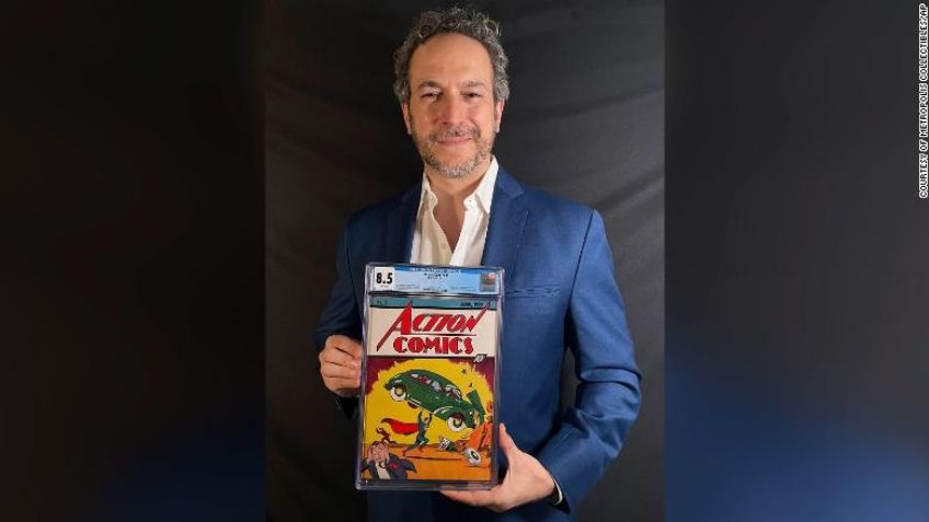 ¡Récord! Venden cómic con la primera aparición de 'Superman' en 3.2 millones de dólares