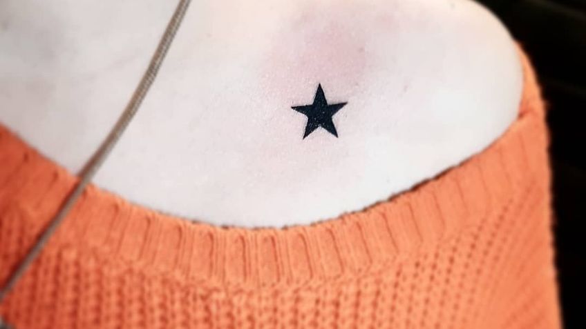 ¡Como Jesse y Joy! Estos tatuajes para mujeres de estrella te llevarán al espacio sideral