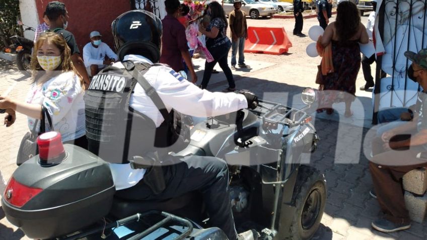 En pleno Día de la Madres, pilas del panteón de Guaymas Norte están semivacías