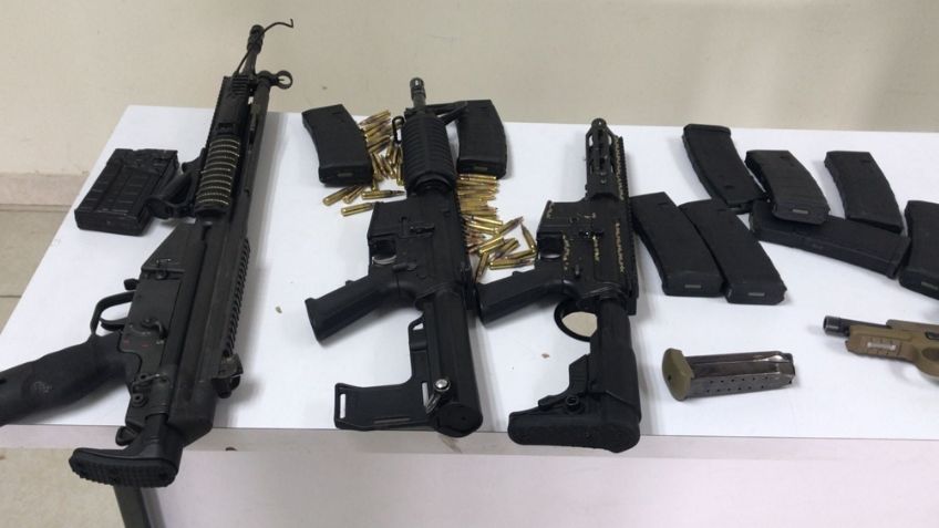 Capturan a sujeto fuertemente armado en Sonora; tiene orden de aprehensión por homicidio