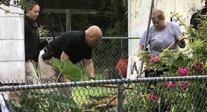 Macabro hallazgo: Descubren restos humanos enterrados en el patio trasero de un hombre