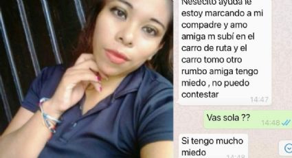 "Amiga, tengo miedo": El último WhatsApp de Nancy antes de desaparecer; su chofer tomó otra ruta