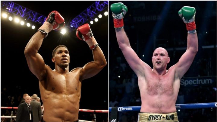 Anthony Joshua y Tyson Fury llegan a un acuerdo para unificar en la división de los completos