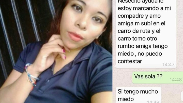 "Amiga, tengo miedo": El último WhatsApp de Nancy antes de desaparecer; su chofer tomó otra ruta