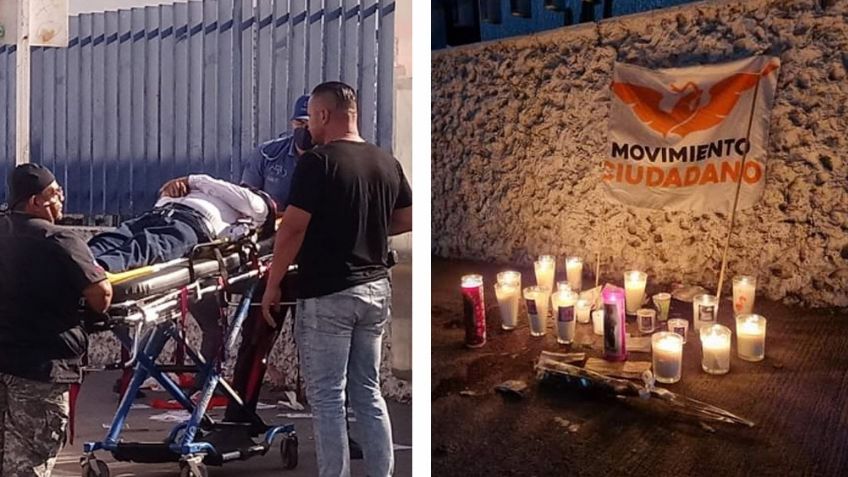 Cajeme, de luto: Ciudadanos montan altar callejero tras asesinato de Abel Murrieta, candidato de MC