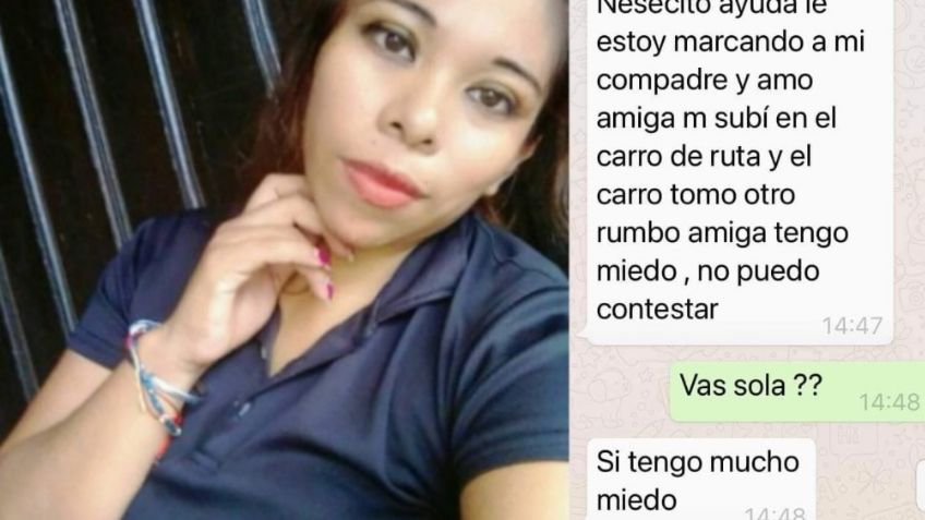"Amiga, tengo miedo": El último WhatsApp de Nancy antes de desaparecer; su chofer tomó otra ruta