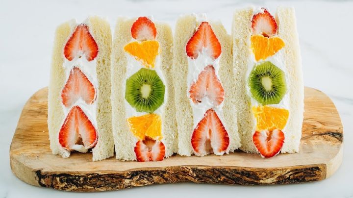 Reinventa el sabor del sándwich con esta fabulosa versión japonesa de frutas