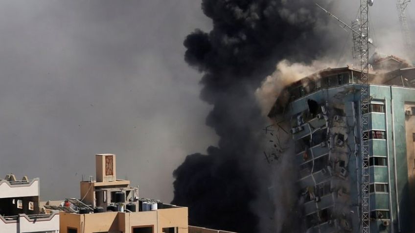 Israel bombardea sede de los medios de comunicación internacionales BBC, AP y Al Jazeera