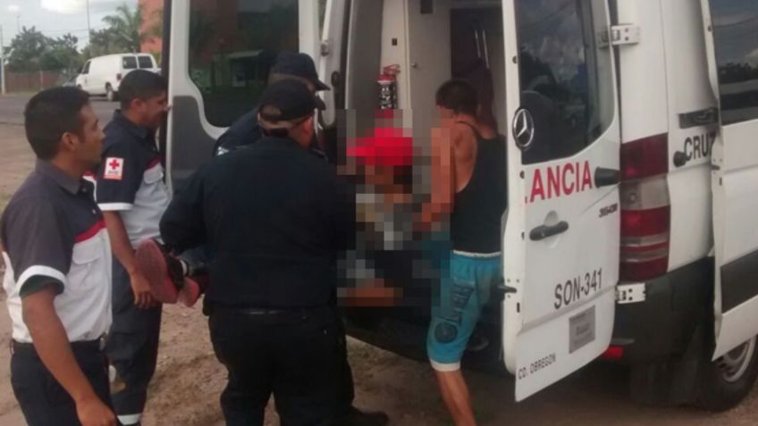 Valle de Guaymas: Hombre herido en plaza atemoriza a habitantes de San José