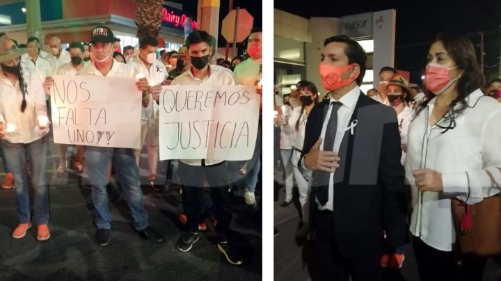 Hermosillo: Simpatizantes de David Figueroa y MC marchan para exigir justica por Abel Murrieta