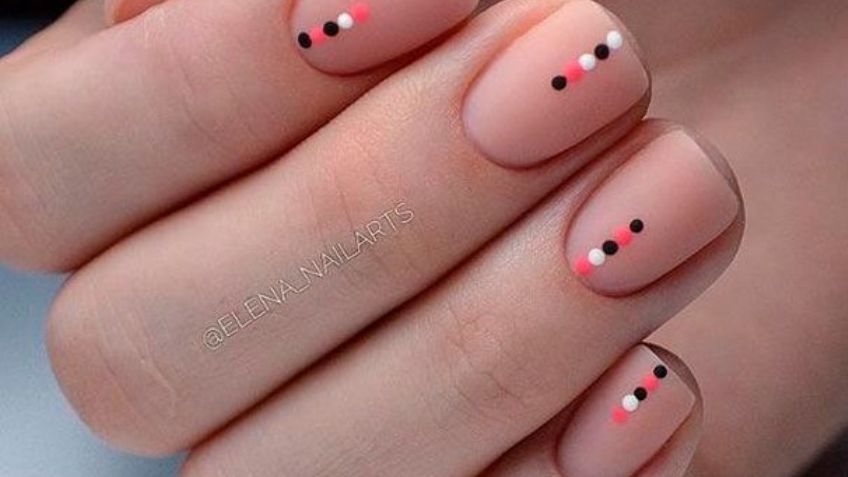 Lleva la sencillez en las manos con estos diseños de uñas postizas minimalistas