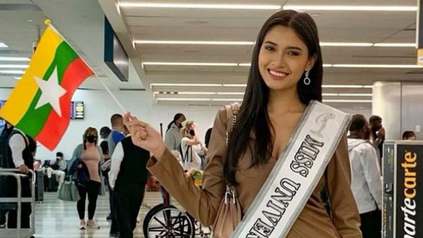 Miss Birmania iría a prisión por denunciar violencia militar y criticar al régimen de su país