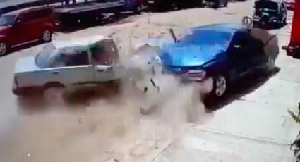 VIDEO del fuerte choque en la México-Querétaro impacta en redes; una mujer murió