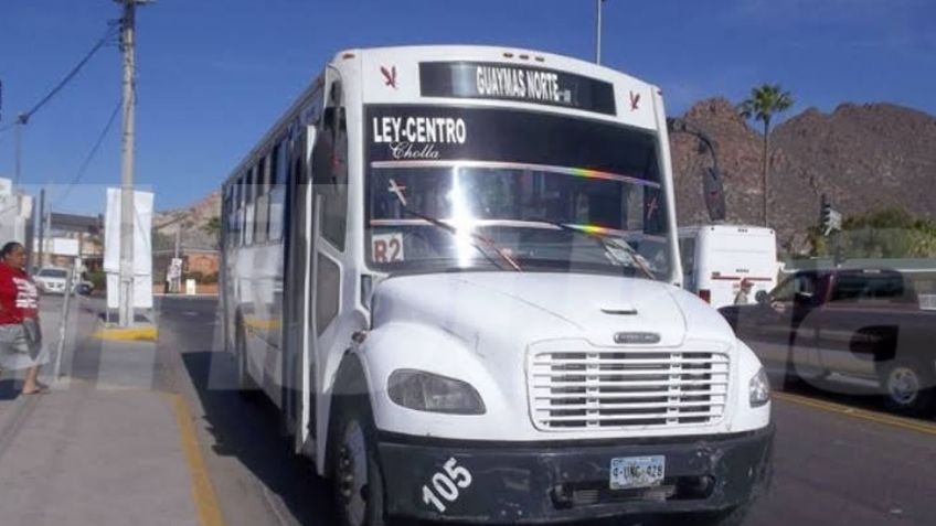 Concesionarios de Guaymas Norte rechazan 'aumento' de tarifa en el transporte público