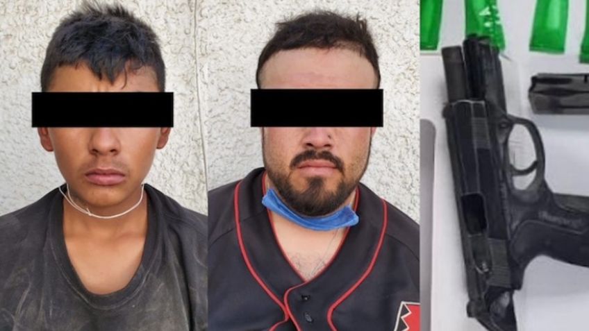 Capturan a dos narcomenudistas al norte de Sonora; les incautan armas, vehículos y drogas